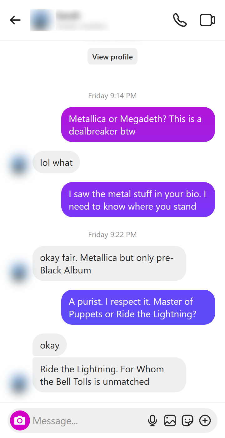 Real DM conversation 1